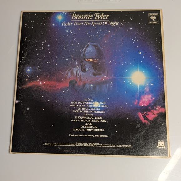 Vintage Bonnie Tyler Vinyl Record Collection Speed Of Night/Heartache - Picture 5 of 5
